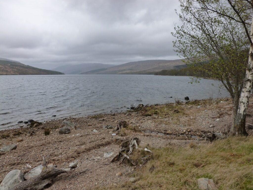 Looking back up loch Arkaig