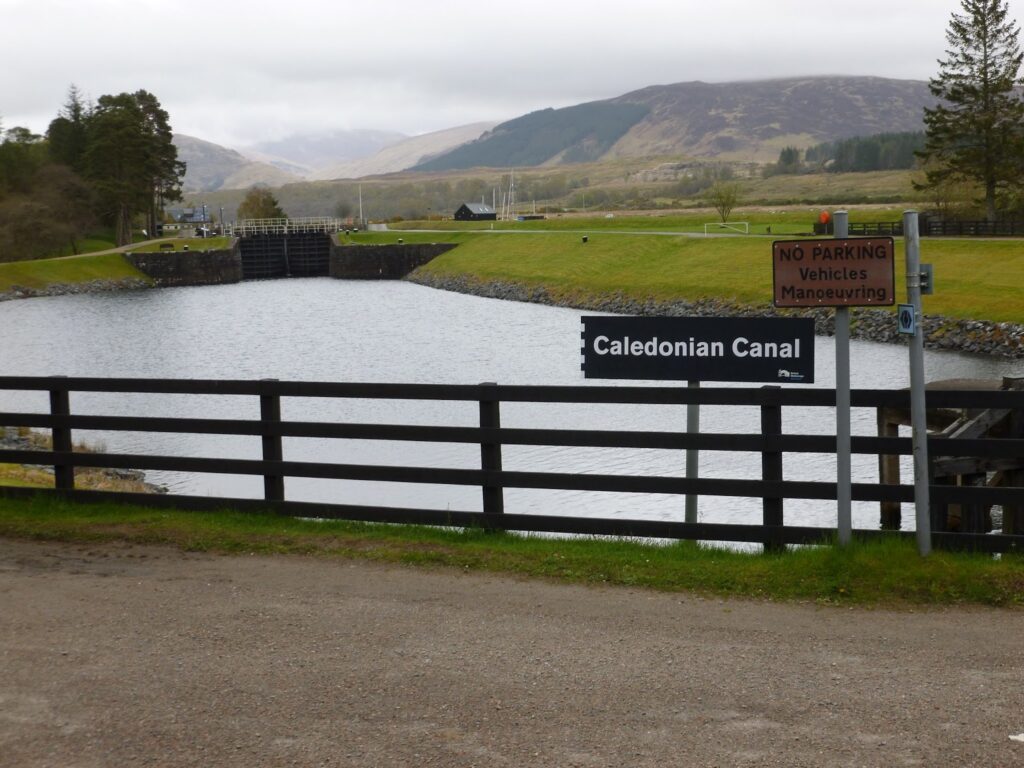 Caledonian Canal at Gairlochy