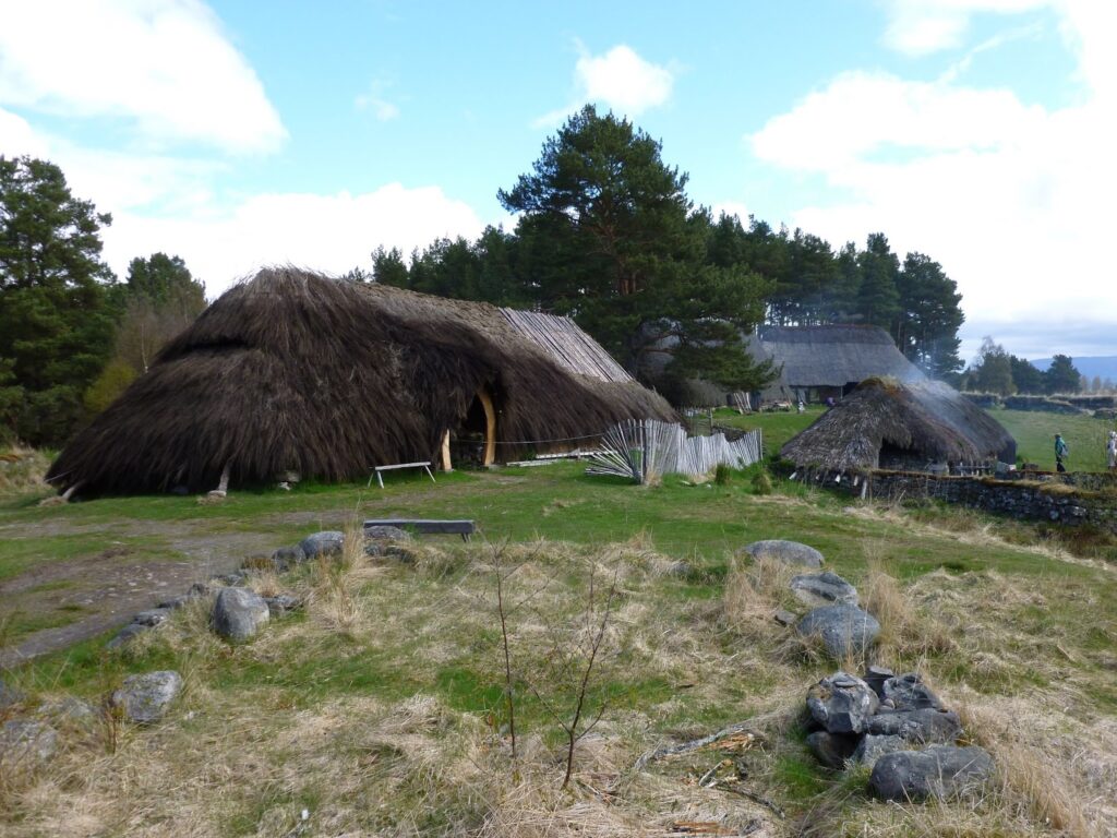 The Newtonmore Bothy - one of the oldest in Scotland (located in the grounds of the excellent and free folk museum)