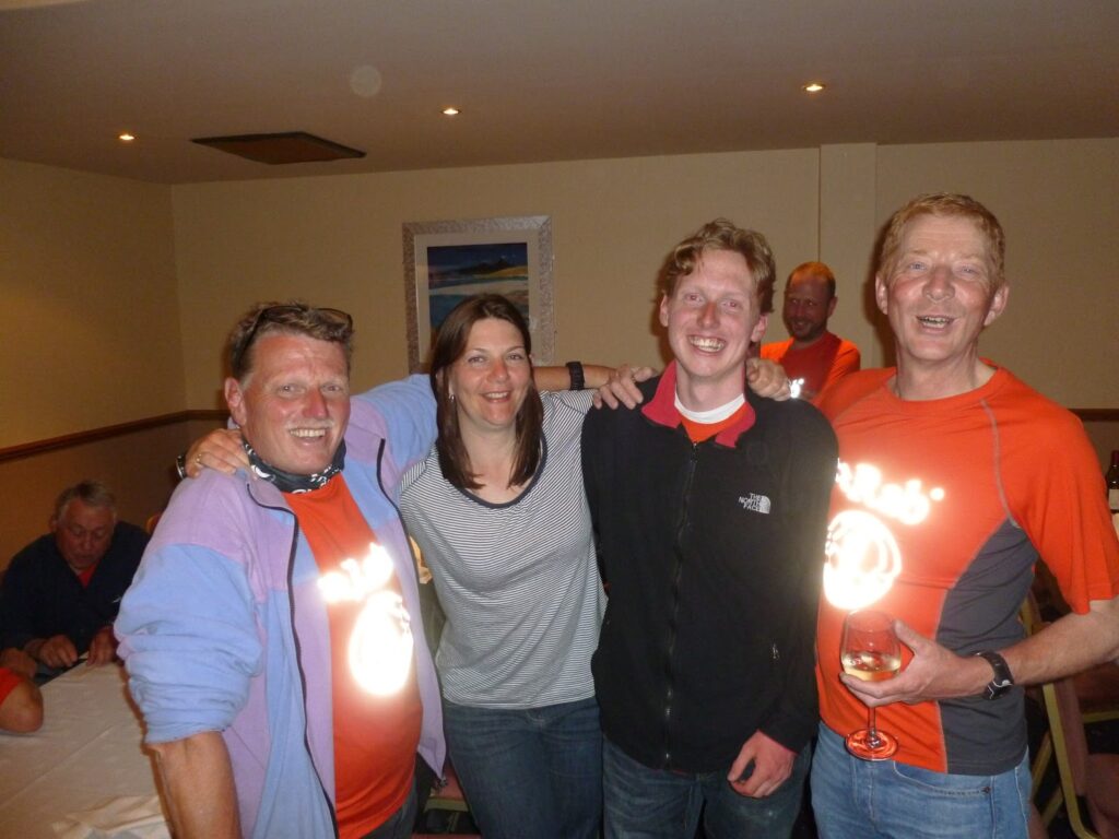 Chas and Dave with Vicky and Toby at the Park Hotel