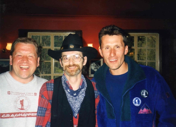 Geoff & Dave with cowboy friend