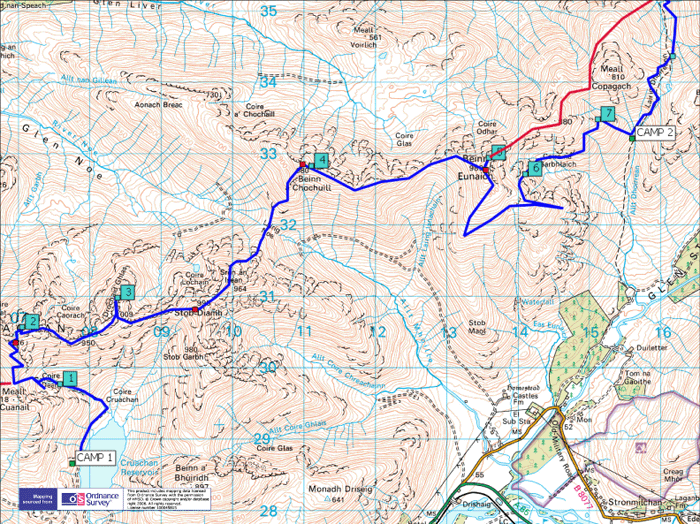 Map of Day Two