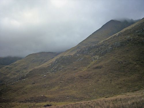Cloud over the Five Sisters