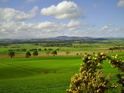 Glamis countryside view