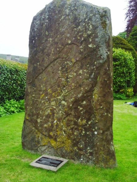 Standing stone at Glamis