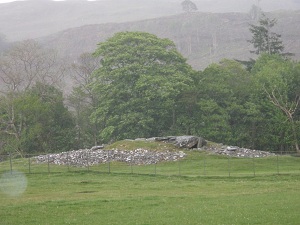General view of a neolithic chambered cairn