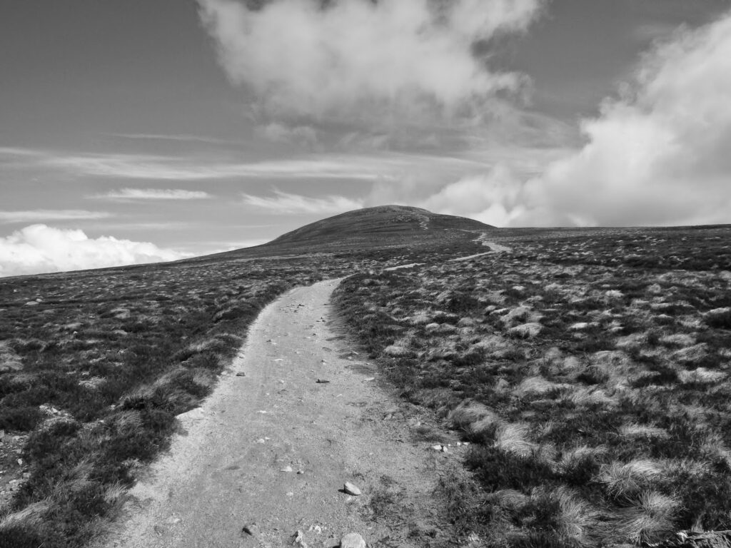 Approach to Mount Keen
