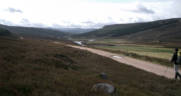 The track from Derry Lodge to Braemar