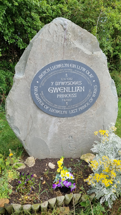 Princess Gwenllian's memorial at Sempringham
