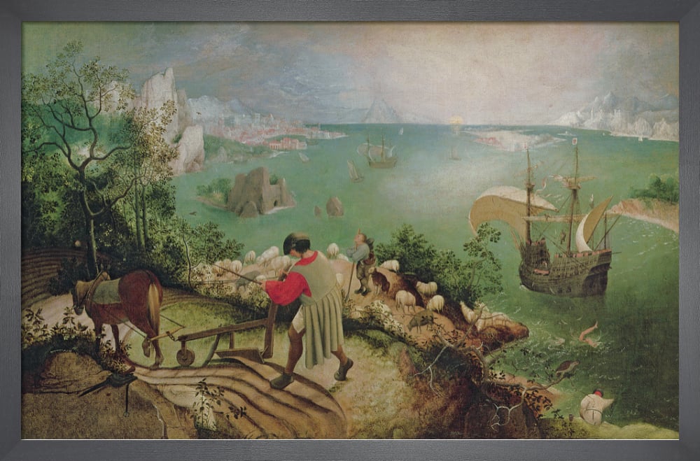 'Landscape with The Fall of Icarus' by Peter Bruegel the Elder