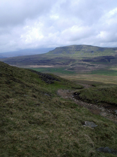 Penyghent - a hill in Yorkshire and one of the "three Peaks"