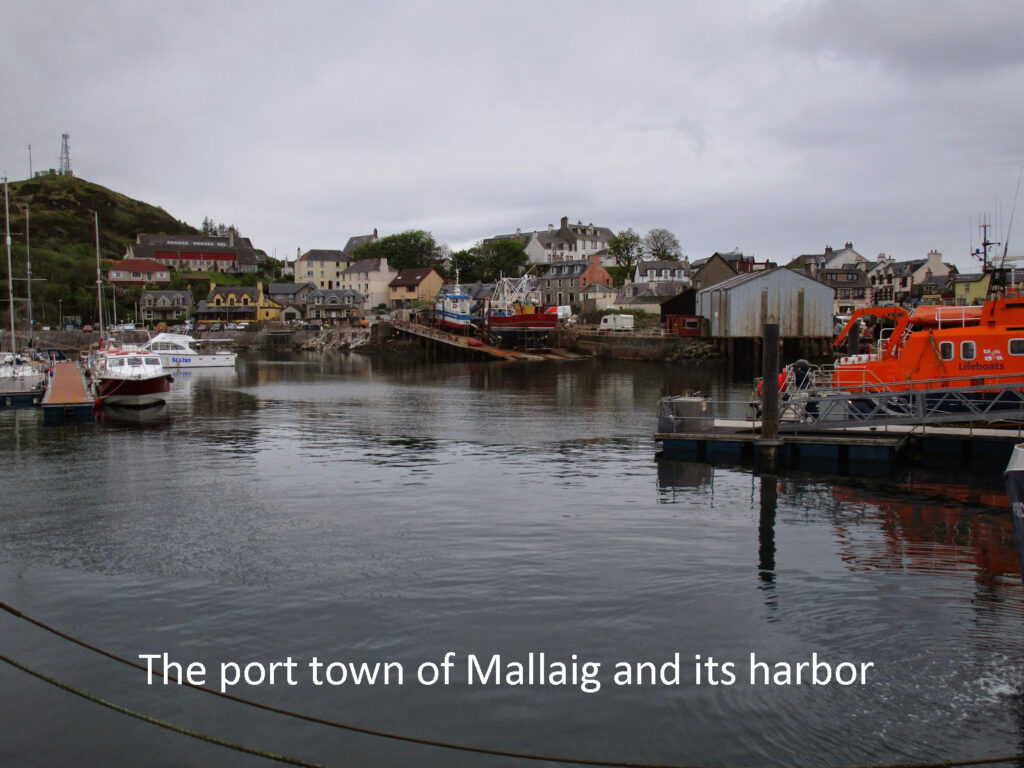  The port town of Mallaig and It's harbor
