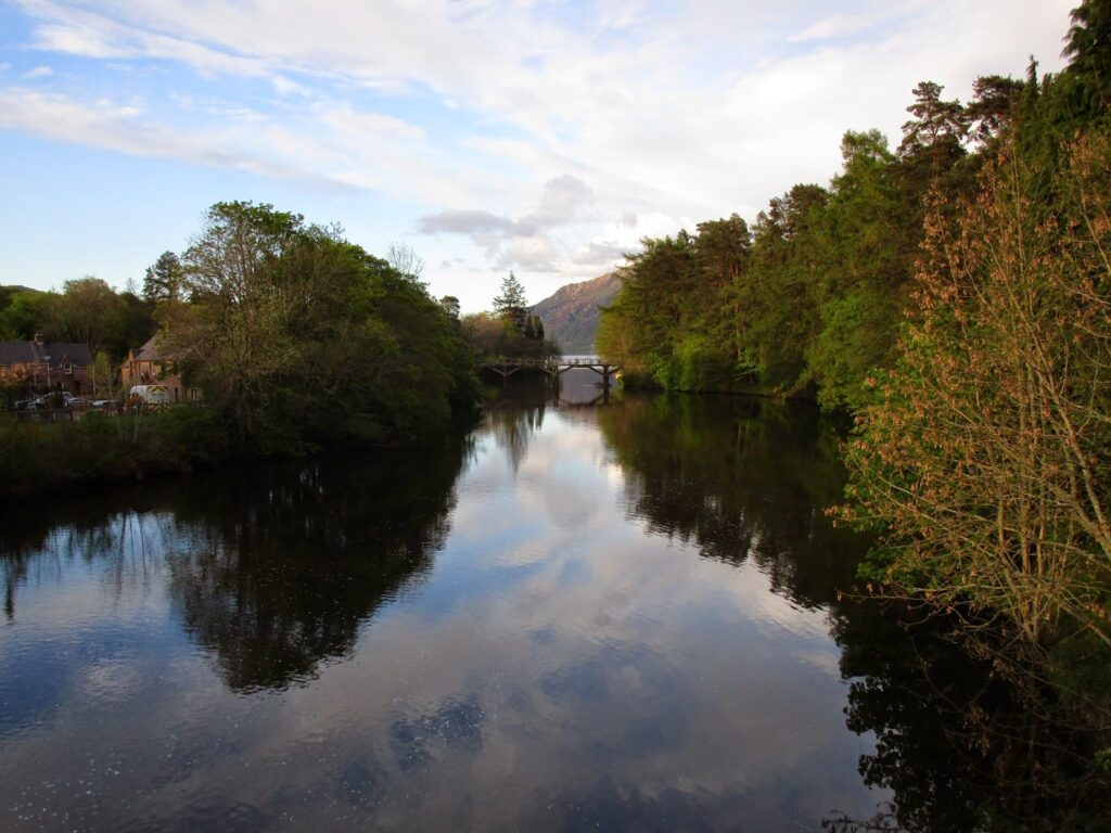 Fort Augustus in the evening light